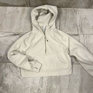 Lululemon Half Zip Scuba (Bone)